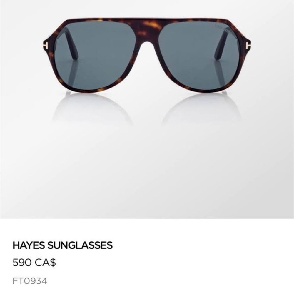 Tom Ford Brown Sunglasses